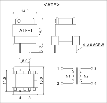 ADF/ATFシリーズ ブロック図