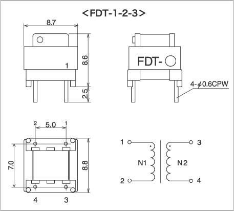 FDTシリーズ ブロック図